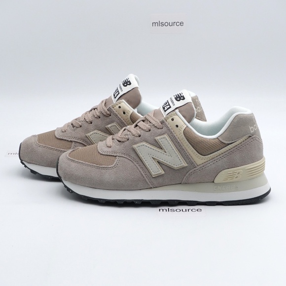 NEW New Balance 574 Sneakers U574WO2 Beige/Off White - Picture 1 of 6
